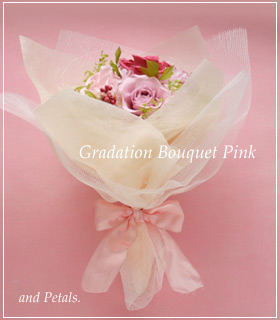 B023 Gradation Bouquet Pink