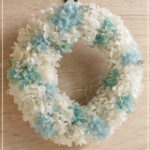 W058 Sky Blue Wreath