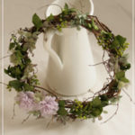 W064 Vine and Bloom Wreath