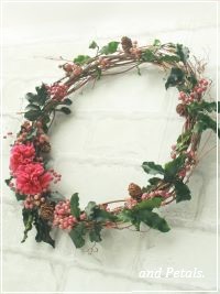 W042 Carnation Wreath